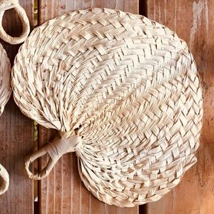 Palm Fan Handmade Vintage Wall Art Spade